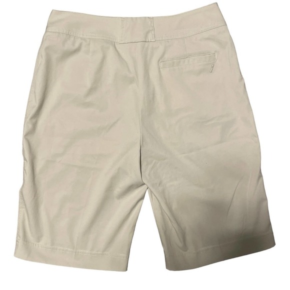 Tail Tech Performance High Rise Beige Golf Shorts Size 6 - Picture 7 of 8